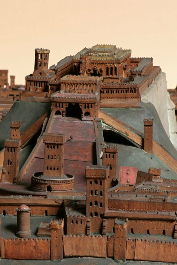 Jerusalemmodell detail