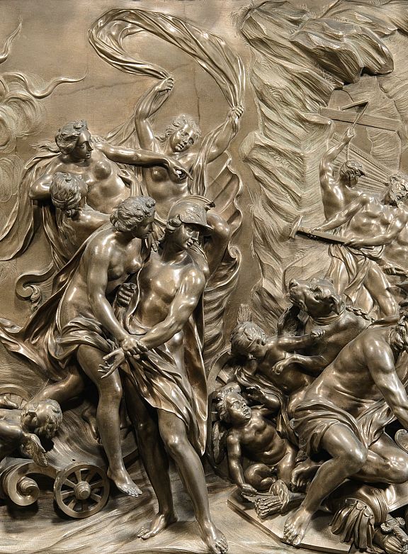 Italienische Bronzeplastik