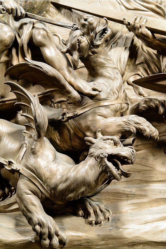 Jahreszeitenrelief soldani