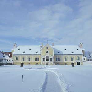 Altes Schloss Schleissheim im Winter