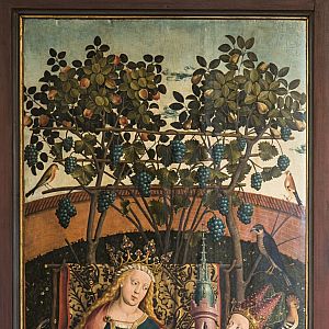 Tafelgemaelde Hl Katharina Barbara