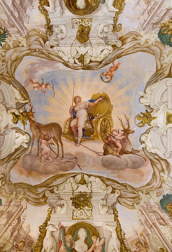 Lustheim Decke Saal 8