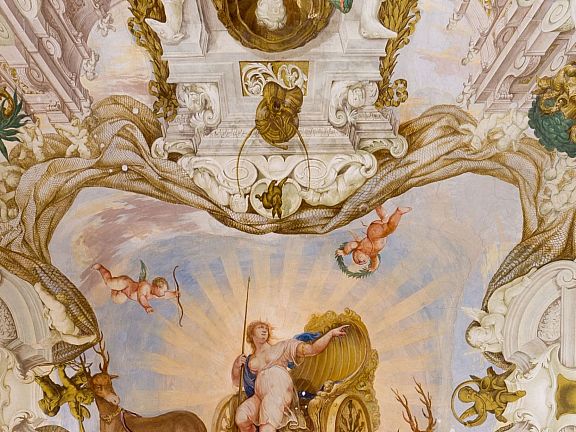 Lustheim Decke Saal 8