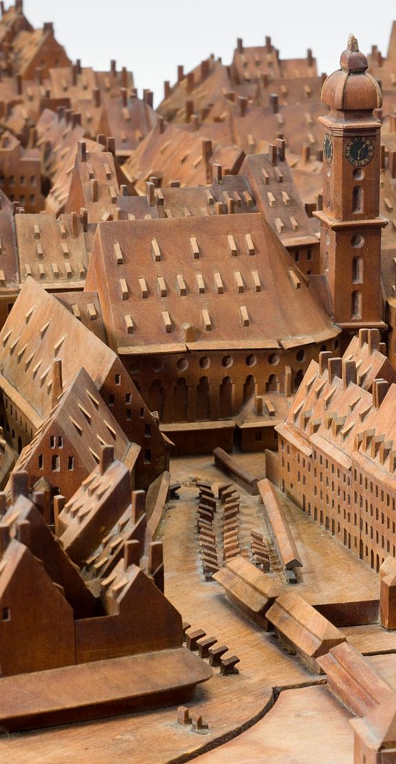 Stadtmodell Detail