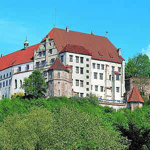 Blick auf die Trausnitz Foto SV