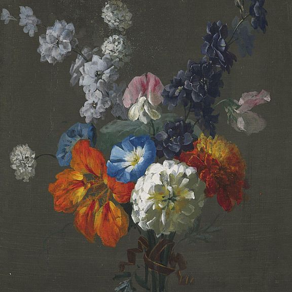 Titel Guache Weller Blumenstrauss