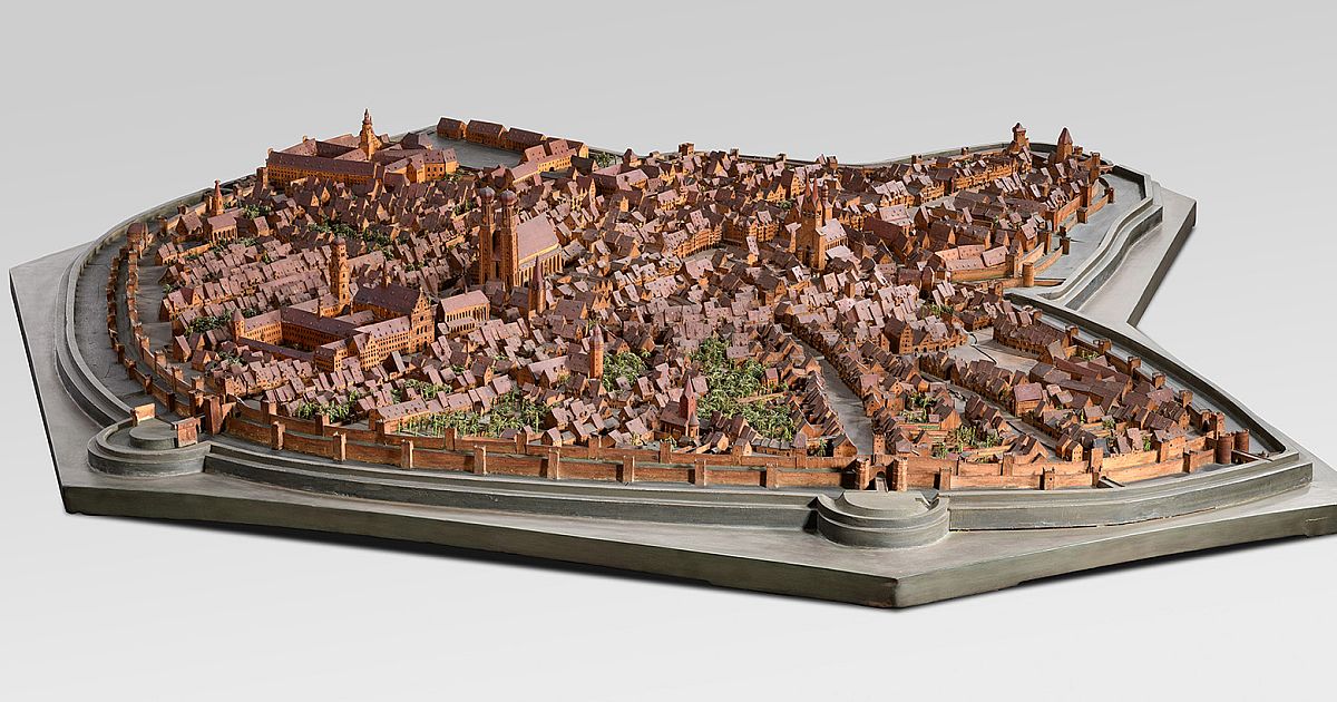 Modell der Stadt München - Bayerisches Nationalmuseum