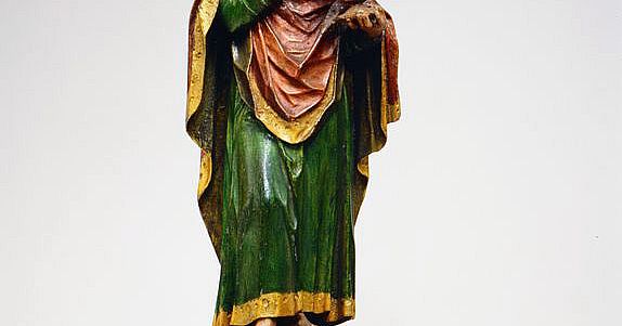 Hl. Lukas Skulptur - Apostel Figur - Religiöse Dekoration