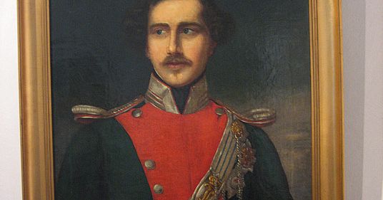 Gemälde (Kopie) mit Rahmen: Porträt des Fürsten Maximilian Karl von
