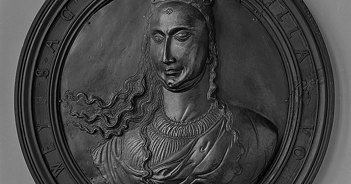 Medaillon Die Lybische Sibylle Bayerisches Nationalmuseum