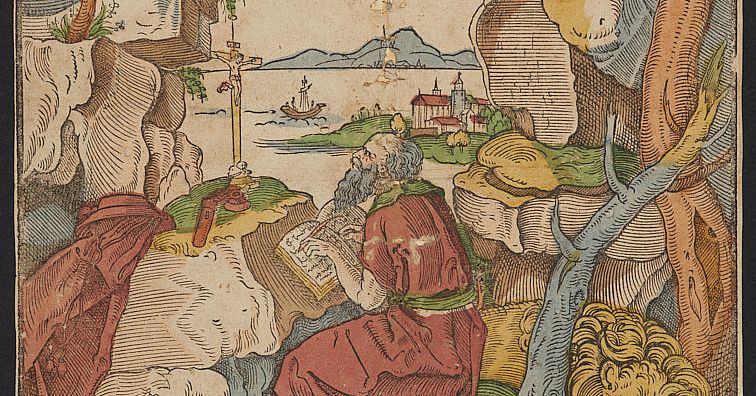 Heiliger Hieronymus in einer Felsgrotte Bayerisches Nationalmuseum