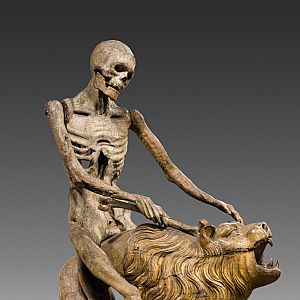 Skulptur Tod auf dem Loewen