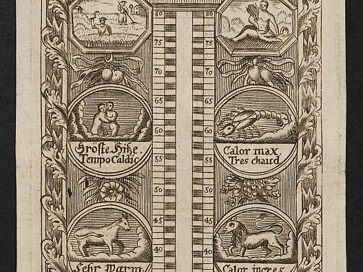 Grafik Magnum Thermometrum Academiae Florentinae