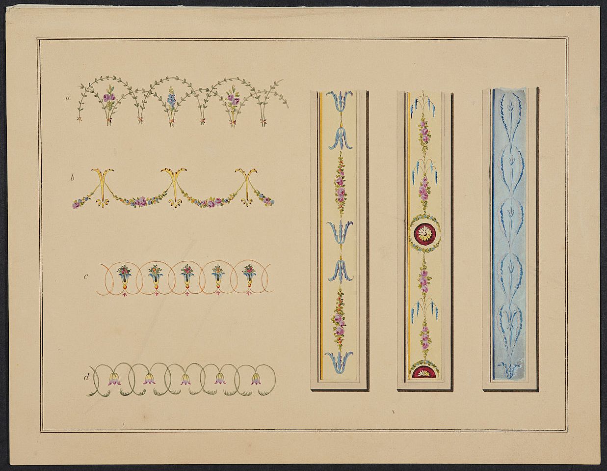 Zeichnung Entwurf Zu Ornamentverzierungen Bayerisches Nationalmuseum zeichnung-entwurf-zu-ornamentverzierungen-bayerisches-nationalmuseum