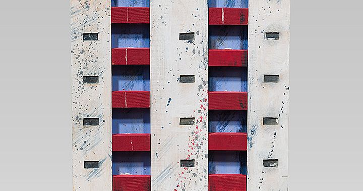 Krippenzubehör: Hochhaus - Bayerisches Nationalmuseum Krippenzubehör: Hochhaus - Bayerisches Nationalmuseum