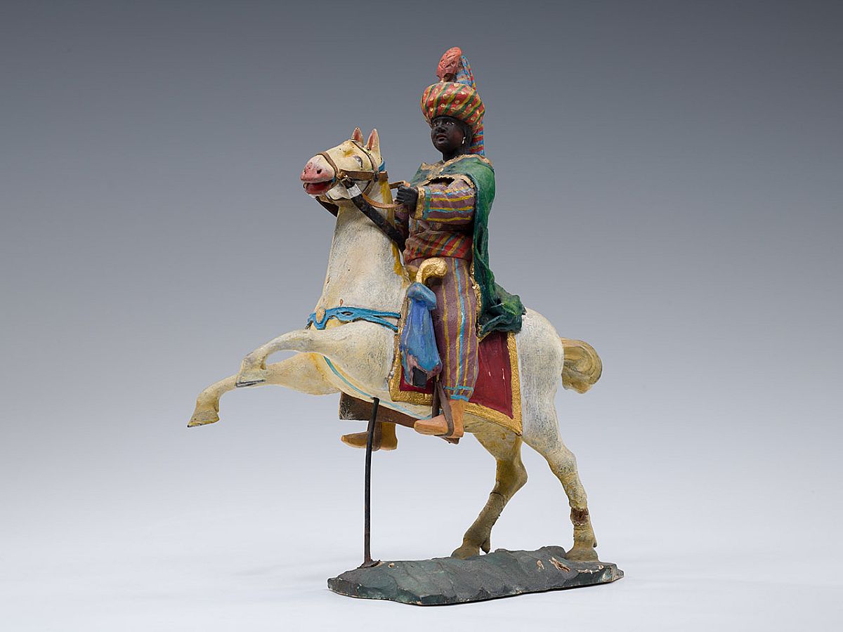 Krippenzubehör: Tunnelbaustelle - Bayerisches Nationalmuseum Krippenzubehör: Tunnelbaustelle - Bayerisches Nationalmuseum