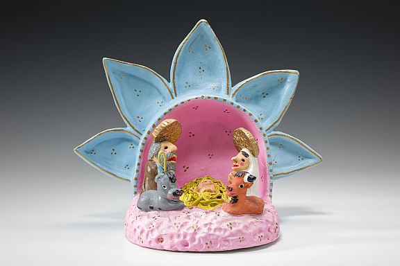 Hlg Familie in bluetenartiger Nische Italien 1970 2009